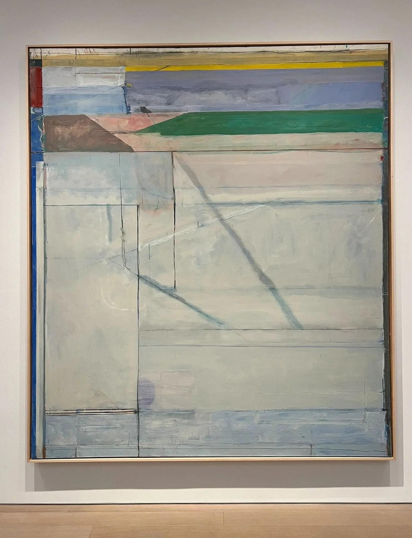 There&rsquo;s a particular feeling that comes from seeing Richard Diebenkorn&rsquo;s debut @gagosian, it&rsquo;s almost like quiet excitement.

We don&rsquo;t encounter him often in New York. He worked almost his entire life in California, an Abstrac