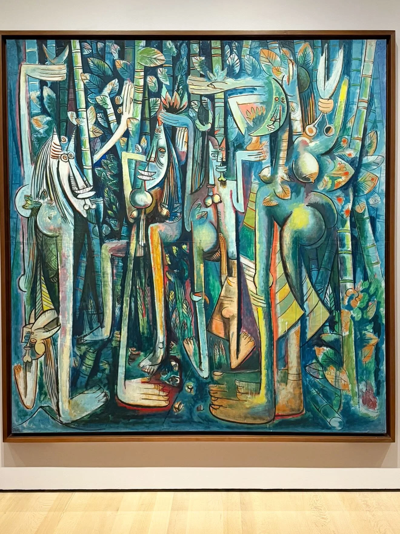 This show is a revelation.

It&rsquo;s the first exhibition in the United States to show the full arc of Wifredo Lam&rsquo;s career, and you feel that ambition the moment you walk in. The curators at @themuseumofmodernart clearly bent themselves back