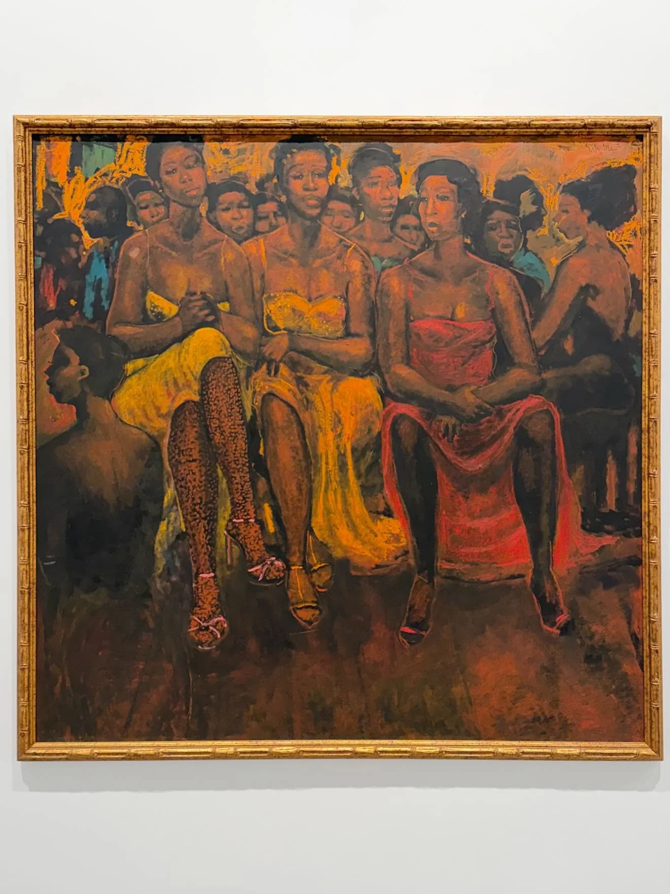 Saturday Night is a show that feels like walking into a room mid-song. Geoffrey Holder&rsquo;s paintings from the 1980s are lush and cinematic.

The dance floor becomes a stage for everything at once: pleasure, power, ritual, community.

Holder had t