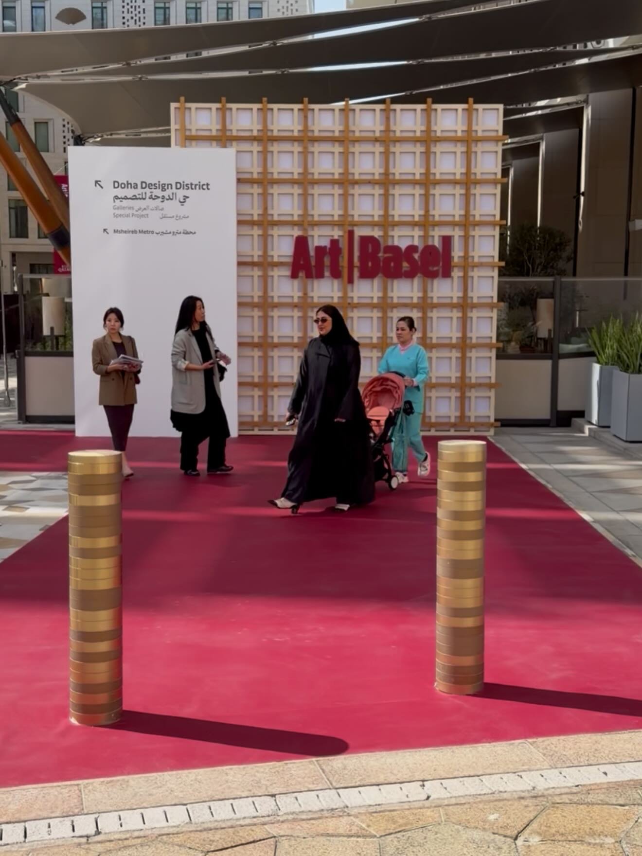 Doha feels like a meeting point of worlds. The inaugural edition of Art Basel here was not just another fair but an opening, a moment where cultures, histories, and futures met in the same room.

Between museum visits, miles of baklava (yes, miles) a
