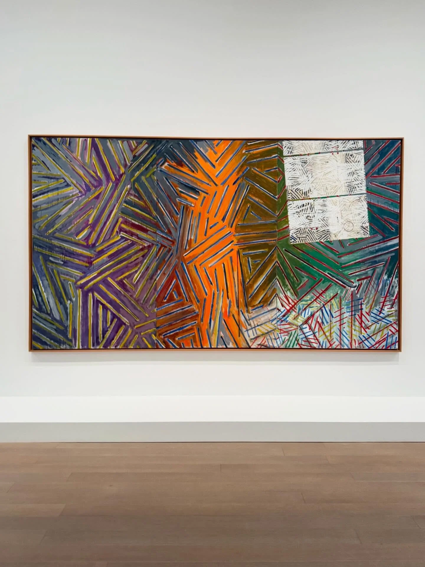 Nothing here is for sale. And that&rsquo;s exactly the point.

This is a rare, museum-level moment: historic Jasper Johns crosshatch paintings and drawings, many loaned by the artist himself and major institutions brought together to mark the end of 