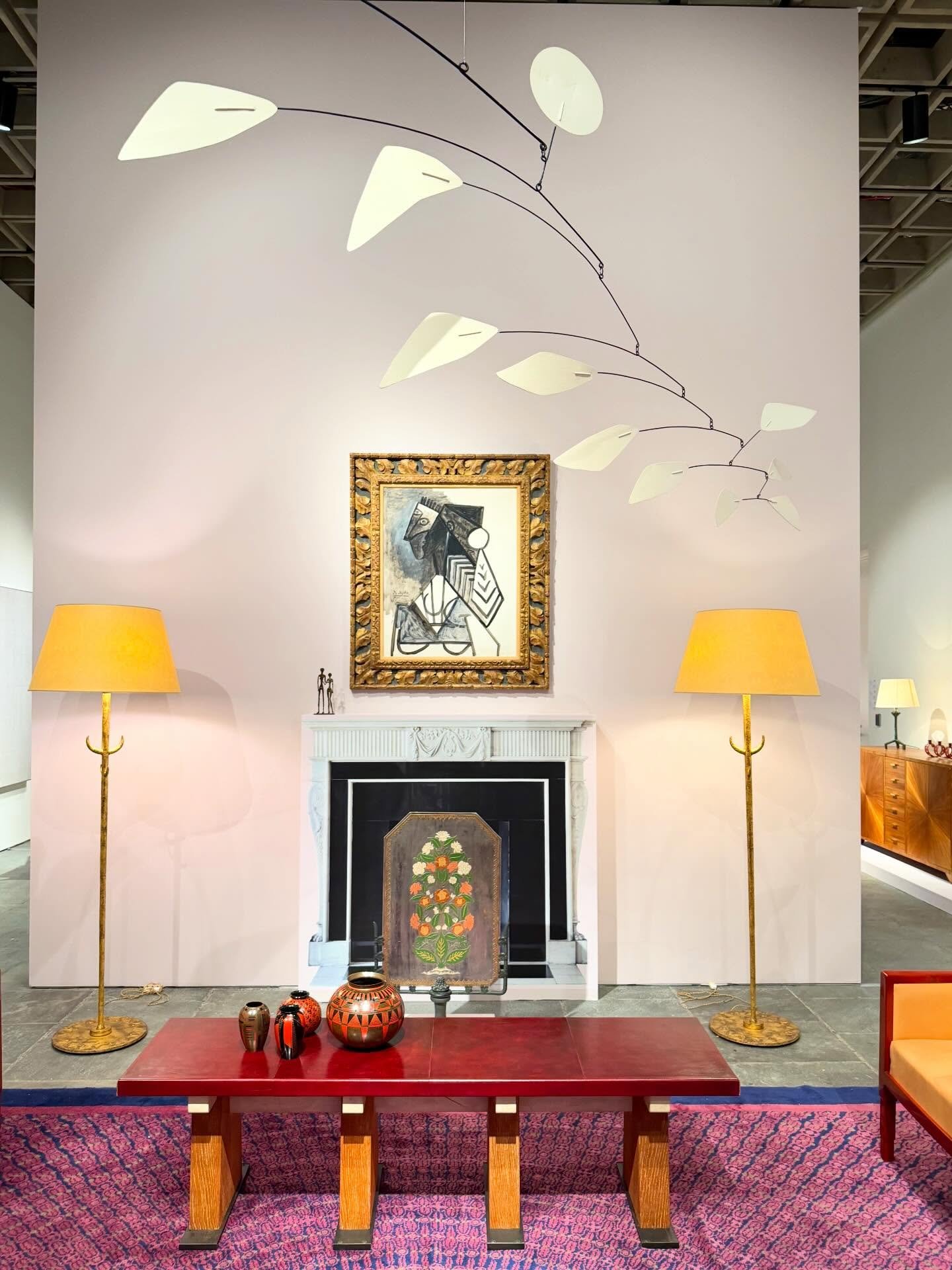 Not me walking into the 4th floor @sothebys thinking &ldquo;cute design show&rdquo; and it&rsquo;s Jean Roy&egrave;re, Giacometti, and FIFTEEN Lalanne mirrors from Yves Saint Laurent&rsquo;s apartment that were never installed by the current owners, 