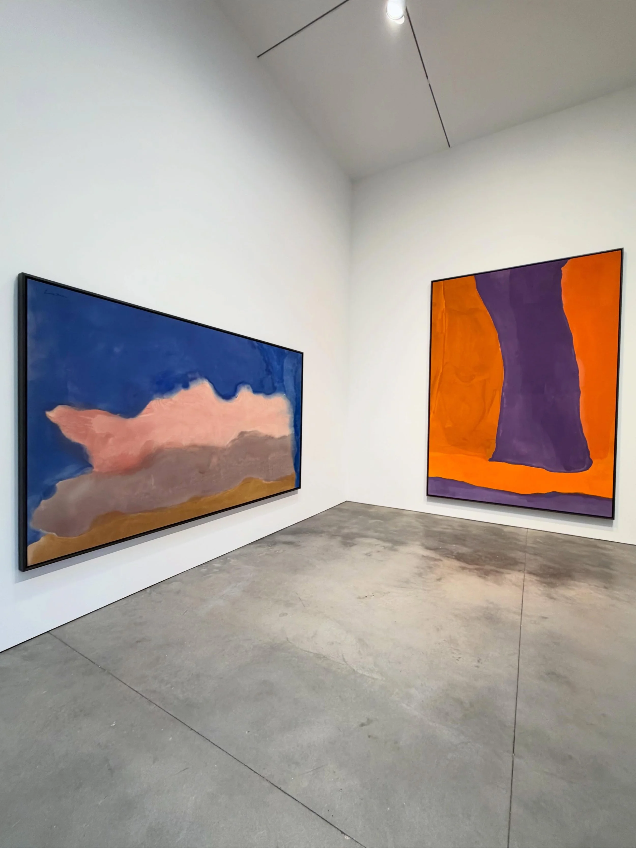 This is a visually stunning show of great emotional depth. The legendary Helen Frankenthaler kept many paintings for herself and didn&rsquo;t want to sell them at all. That&rsquo;s why many of these large-scale works have never been exhibited and oth