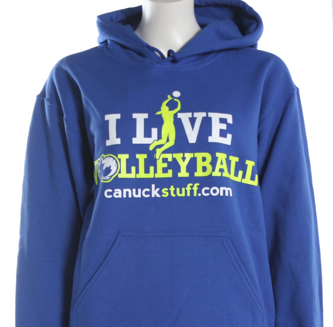 I Live Volleyball Hoodie