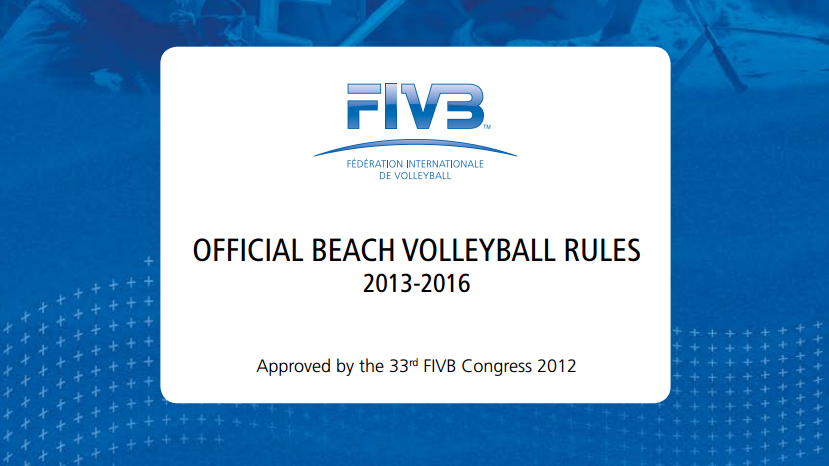 FIVB: New Rules on The Beach