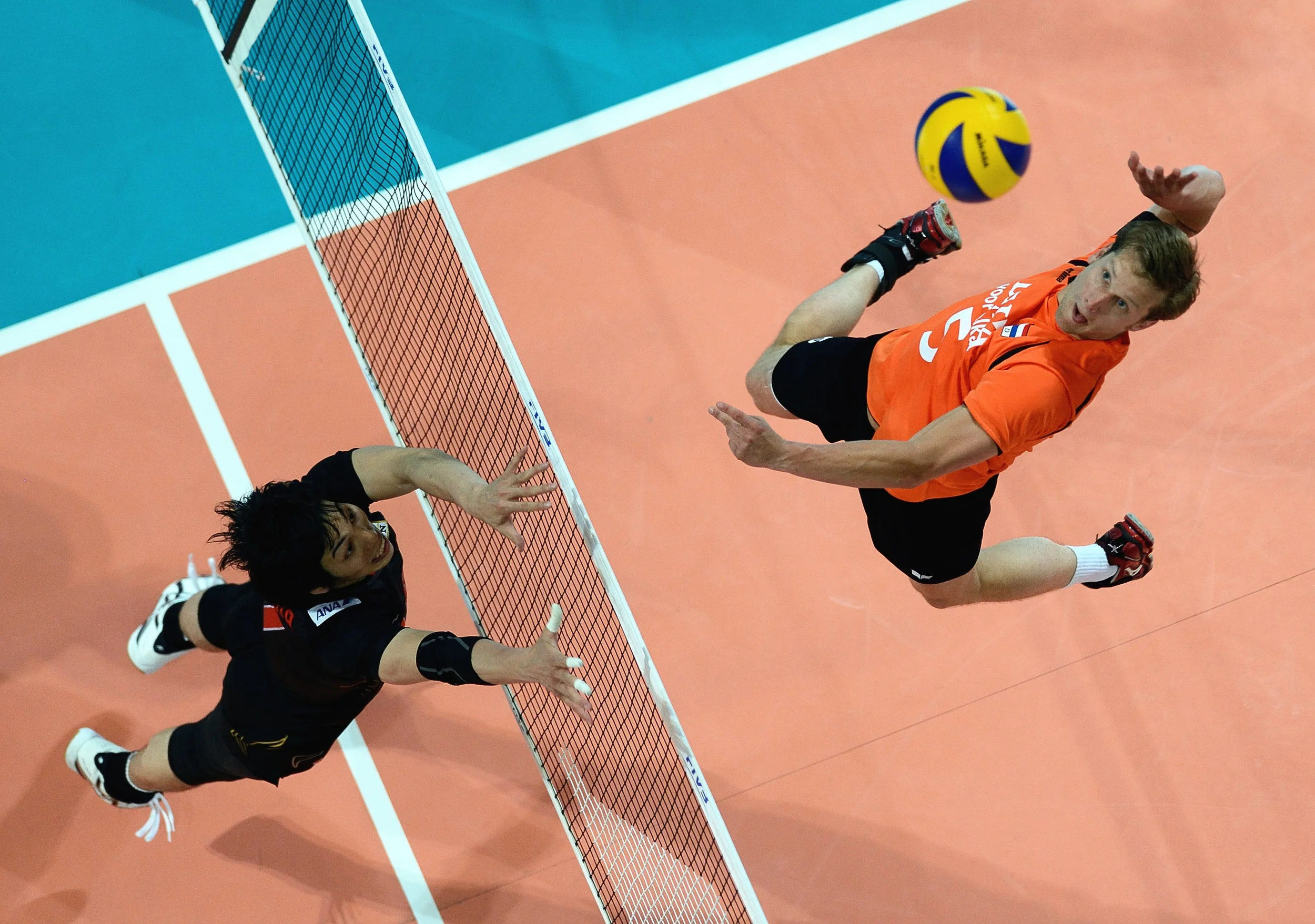 Jelte Mann of The Netherlands during last year's FIVB World League. Photo: FIVB