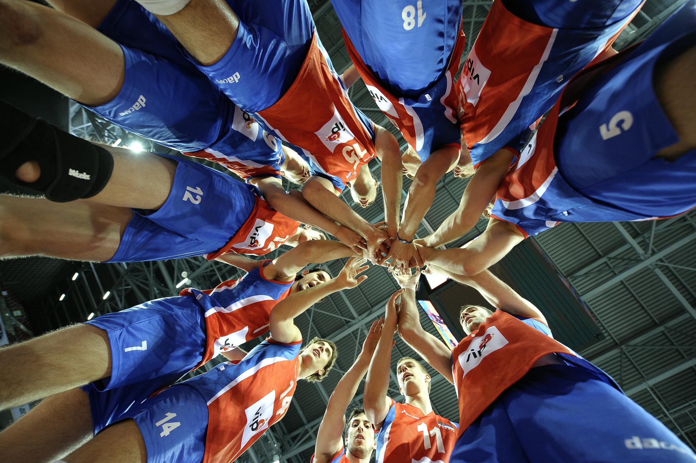 Team Serbia. Photo: CEV