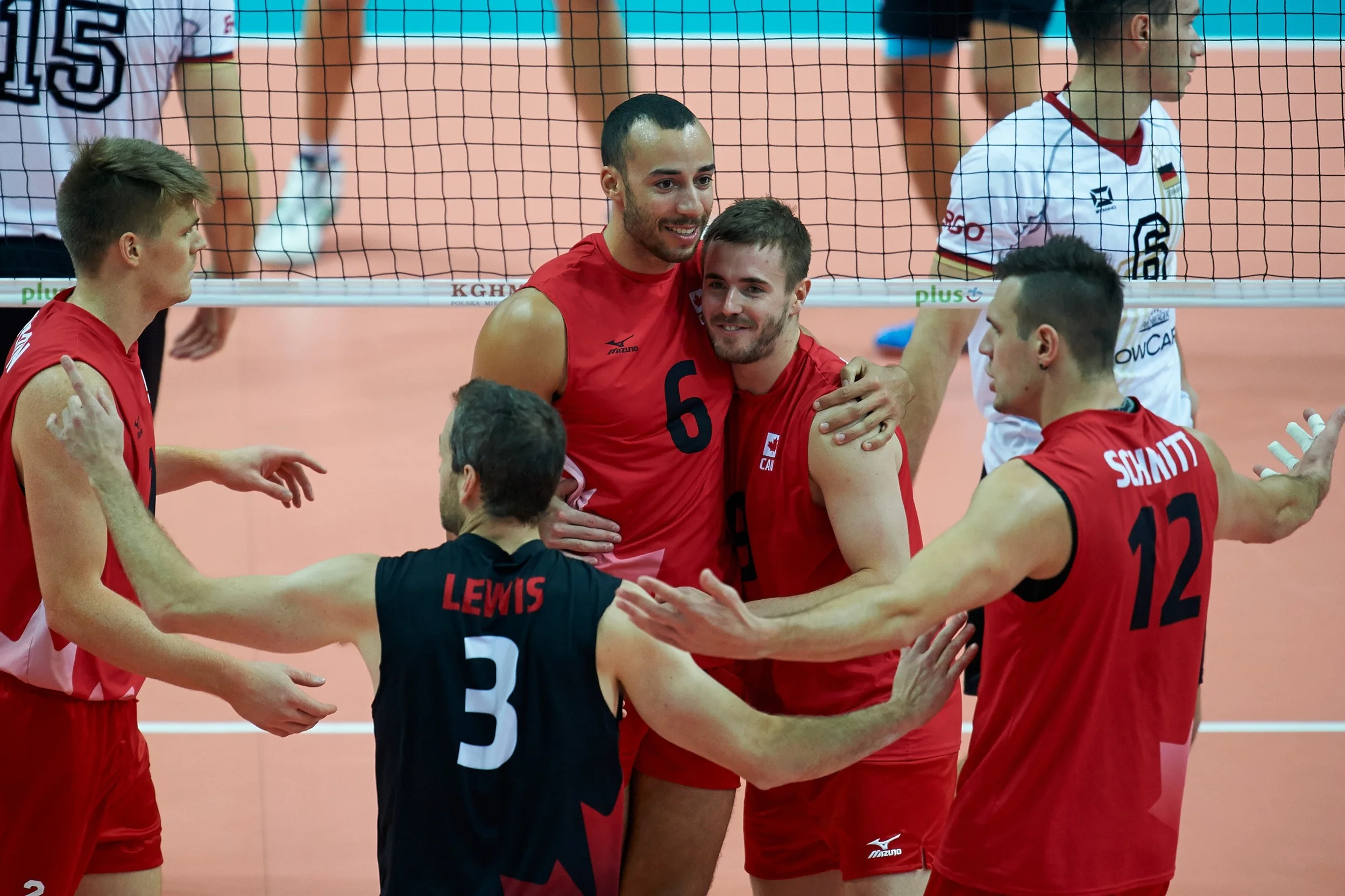 Canada fell to Germany 3-0 on Sunday, ending their tournament with a seventh-place finish - a best-ever result at the FIVB World Championships. Photo: FIVB