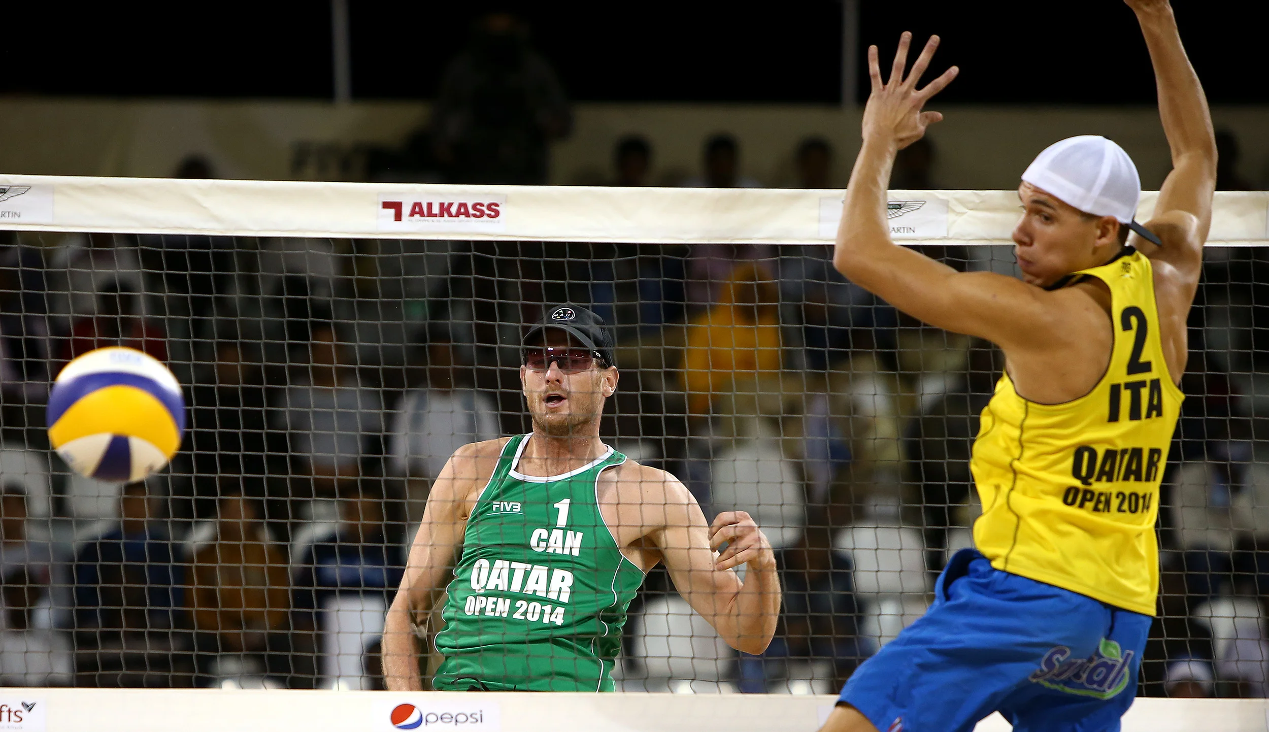 FIVB: Binstock/Schachter Onto Semis