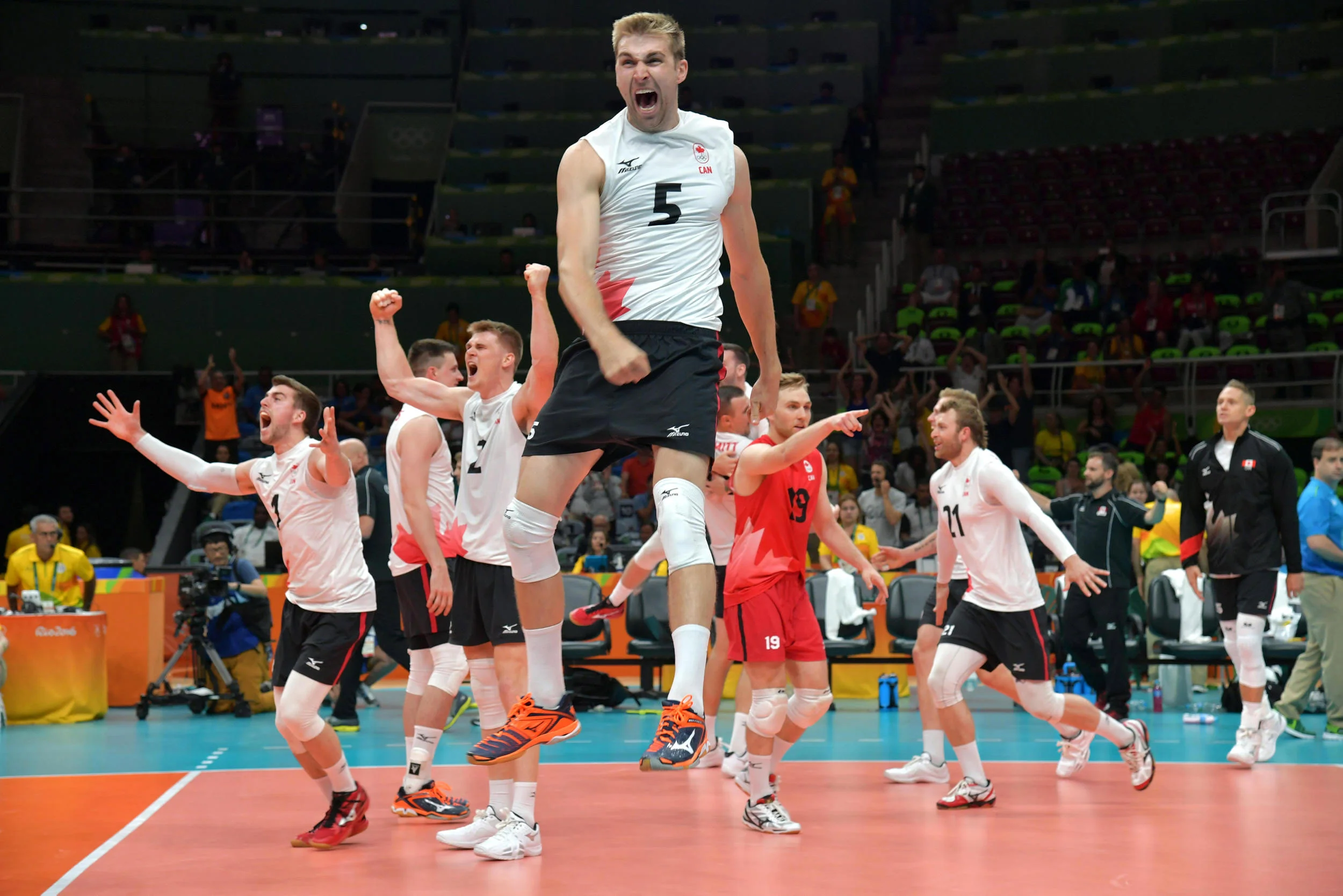 Indoor Volleyball: Canada Shuts Down USA to Open Olympics
