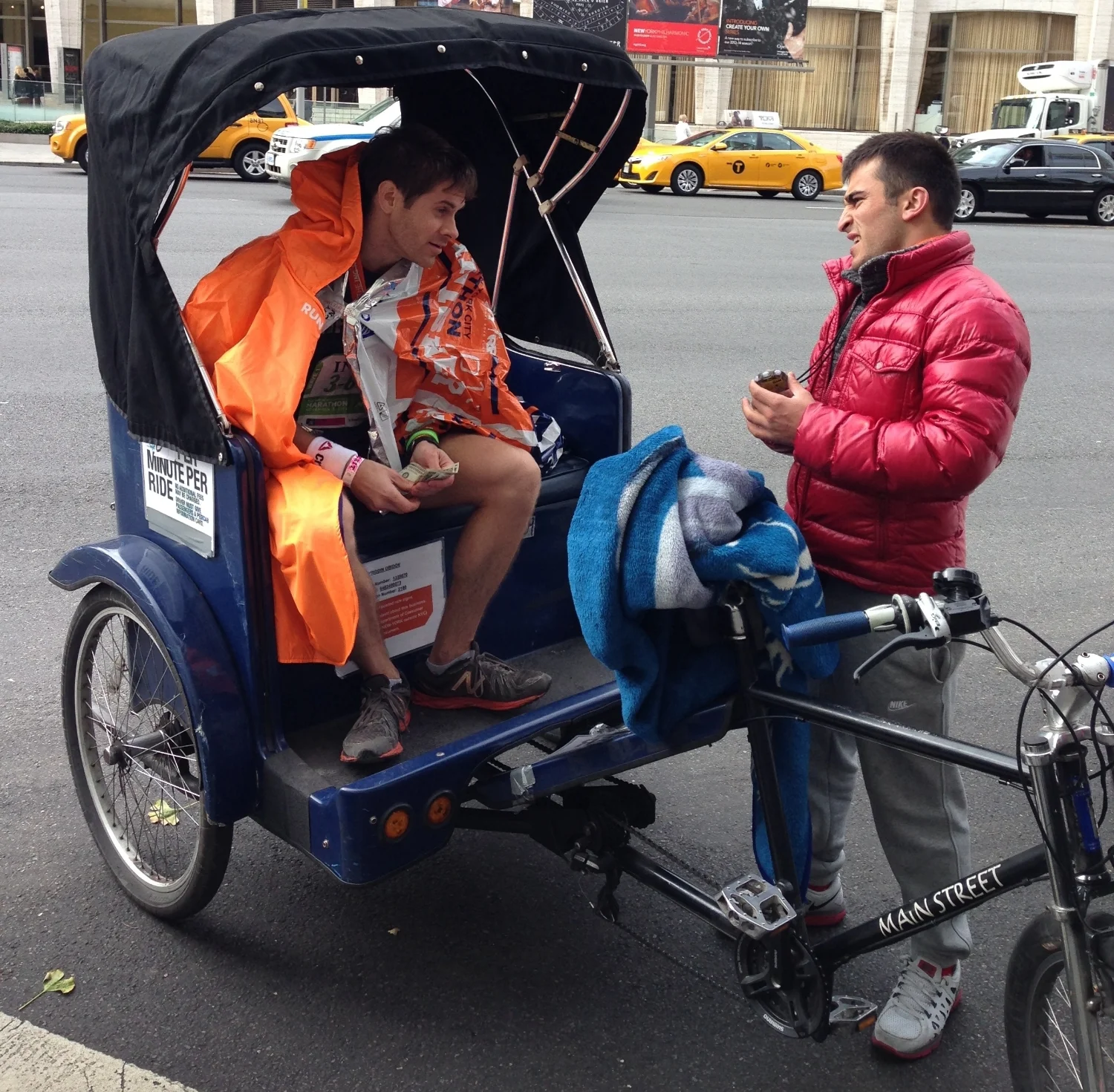 $48 for a 7 block pedicab ride