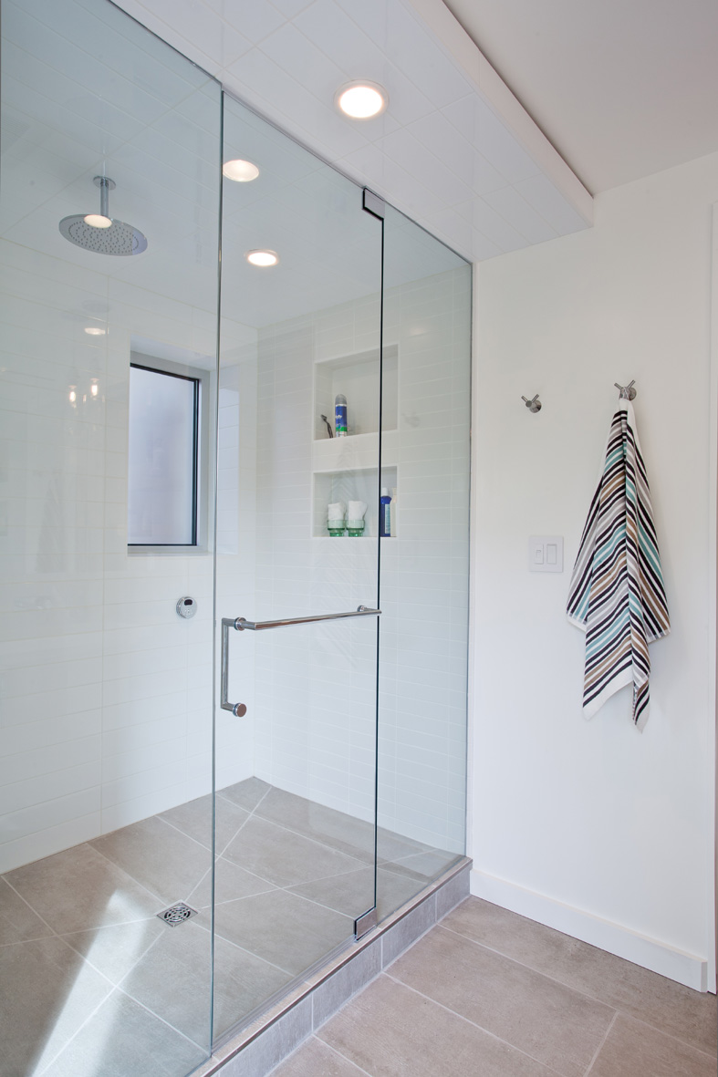 Steam shower fits full family of five