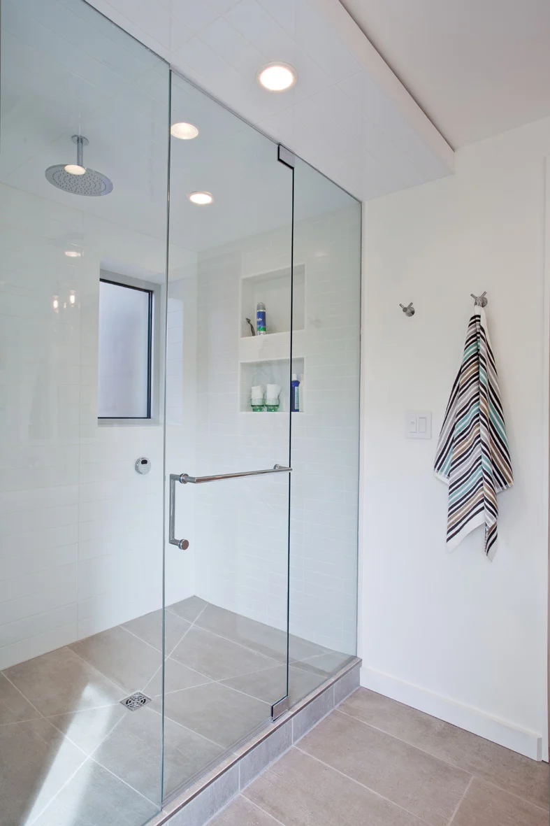 Steam shower fits full family of five