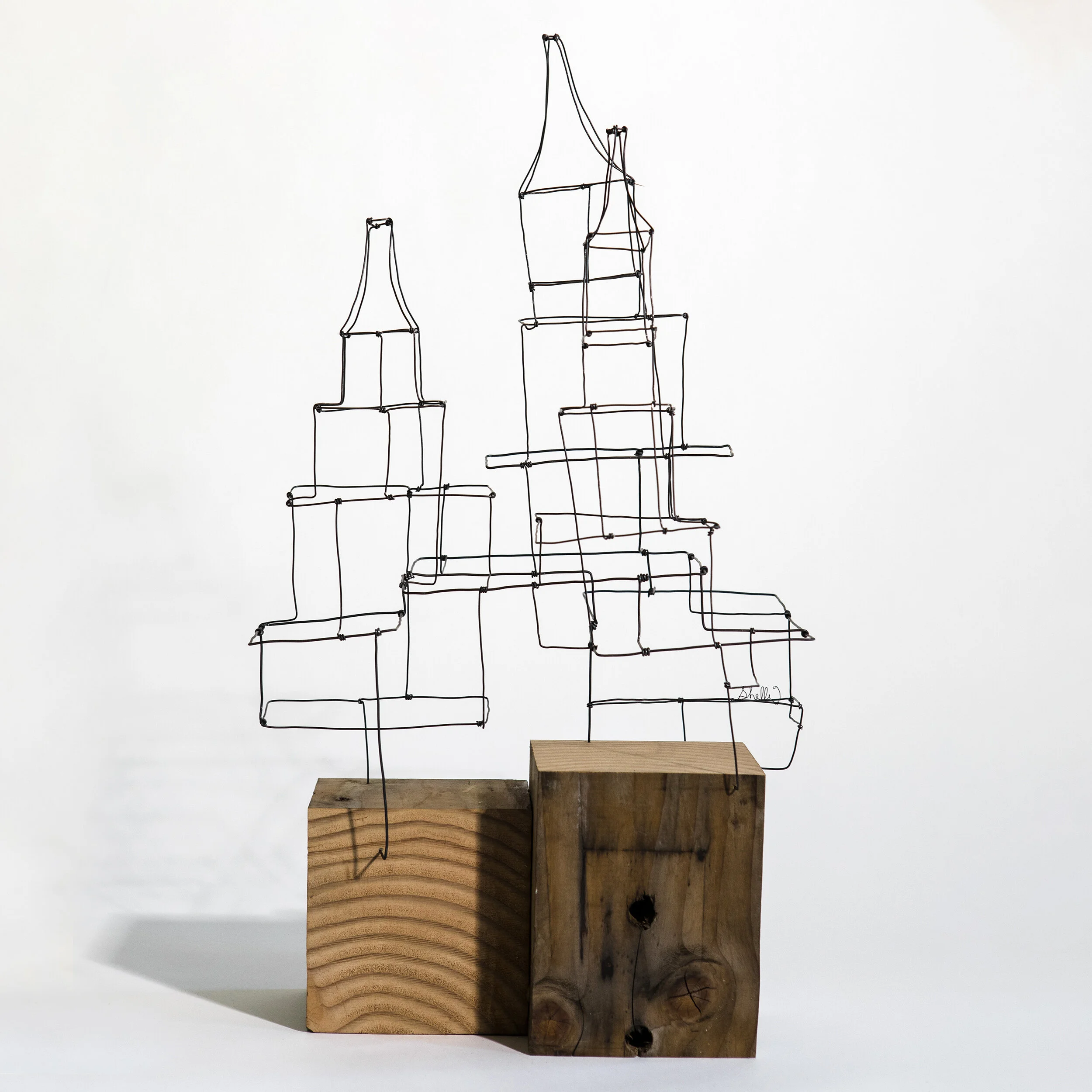 Bottle Tops,
25" x 14 1/2" x 12" deep $700.00