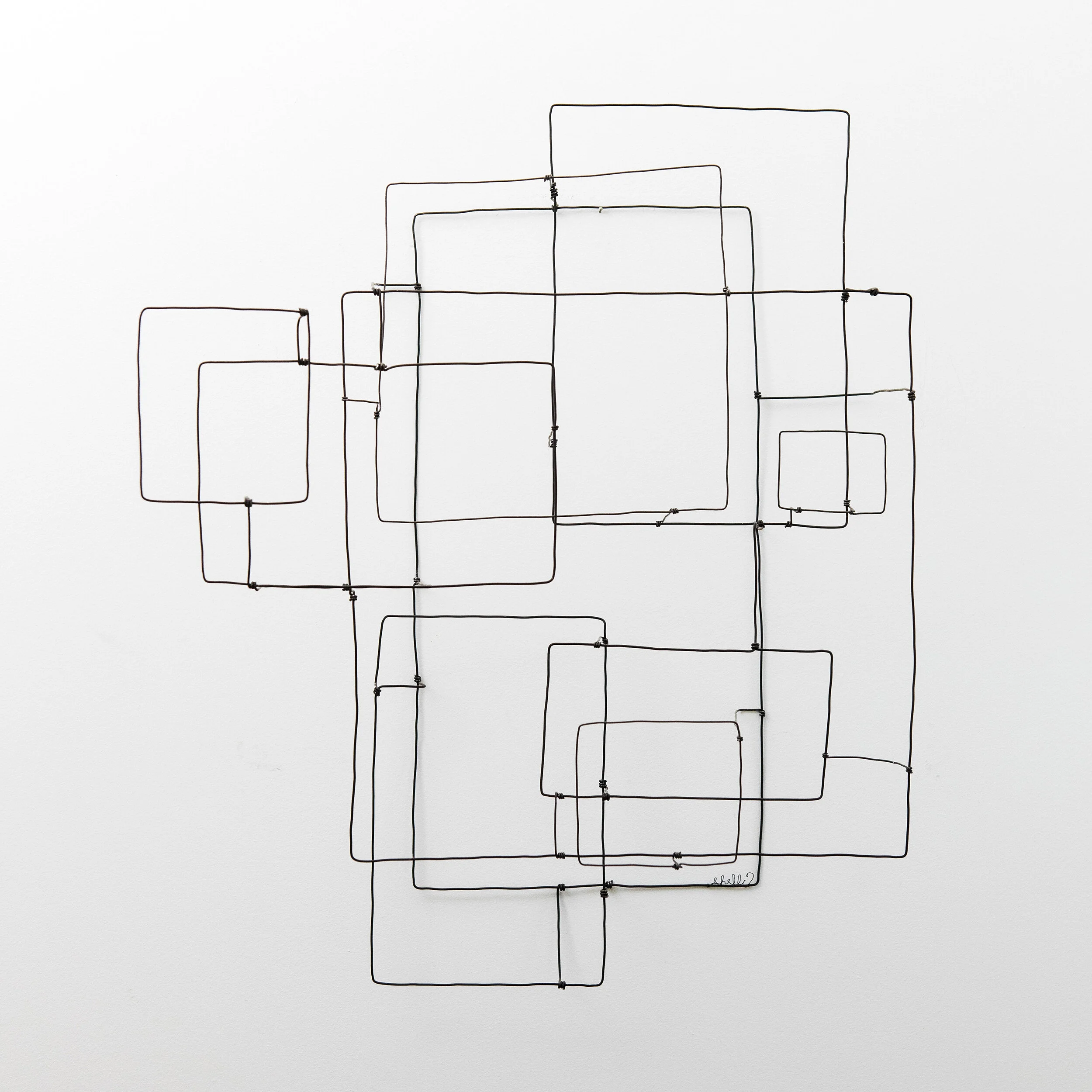 My Mondrian,
11 1/2" x 11 1/2 " x 9" deep $475.00