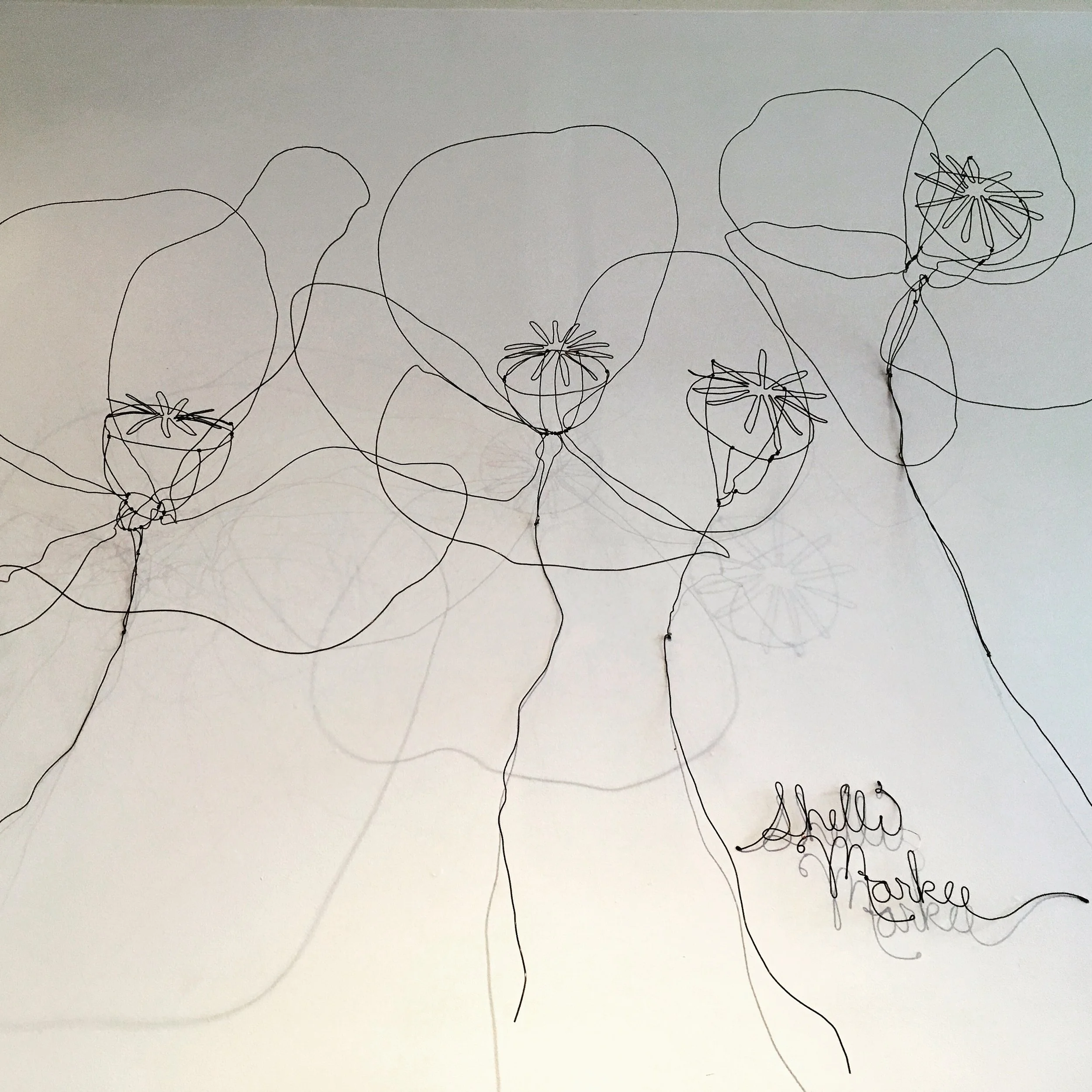 Wire Poppy 3' x 4' $350.00 each