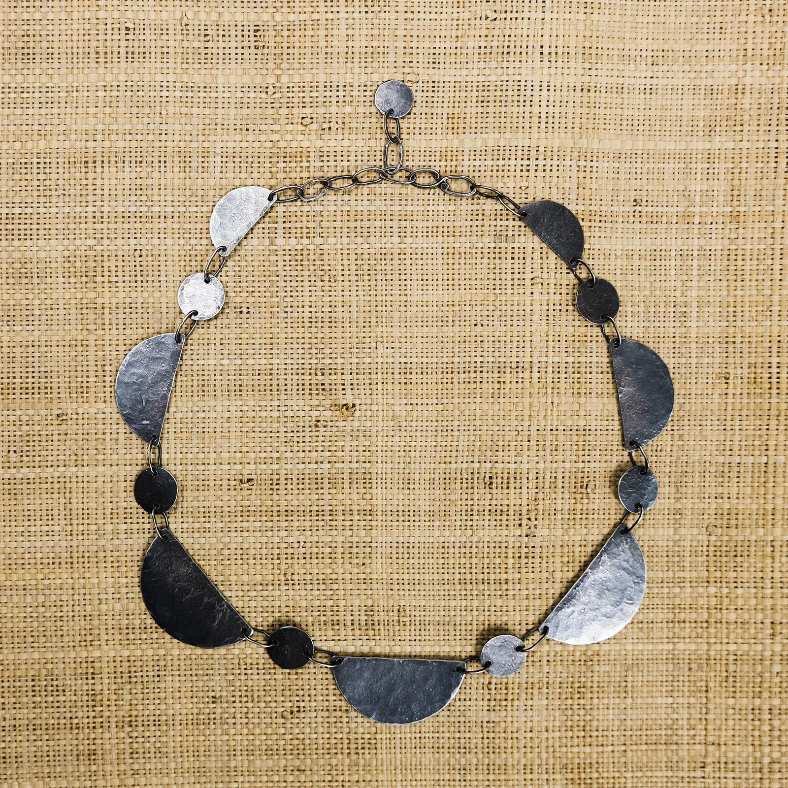 Circle and a Half Necklace SM016