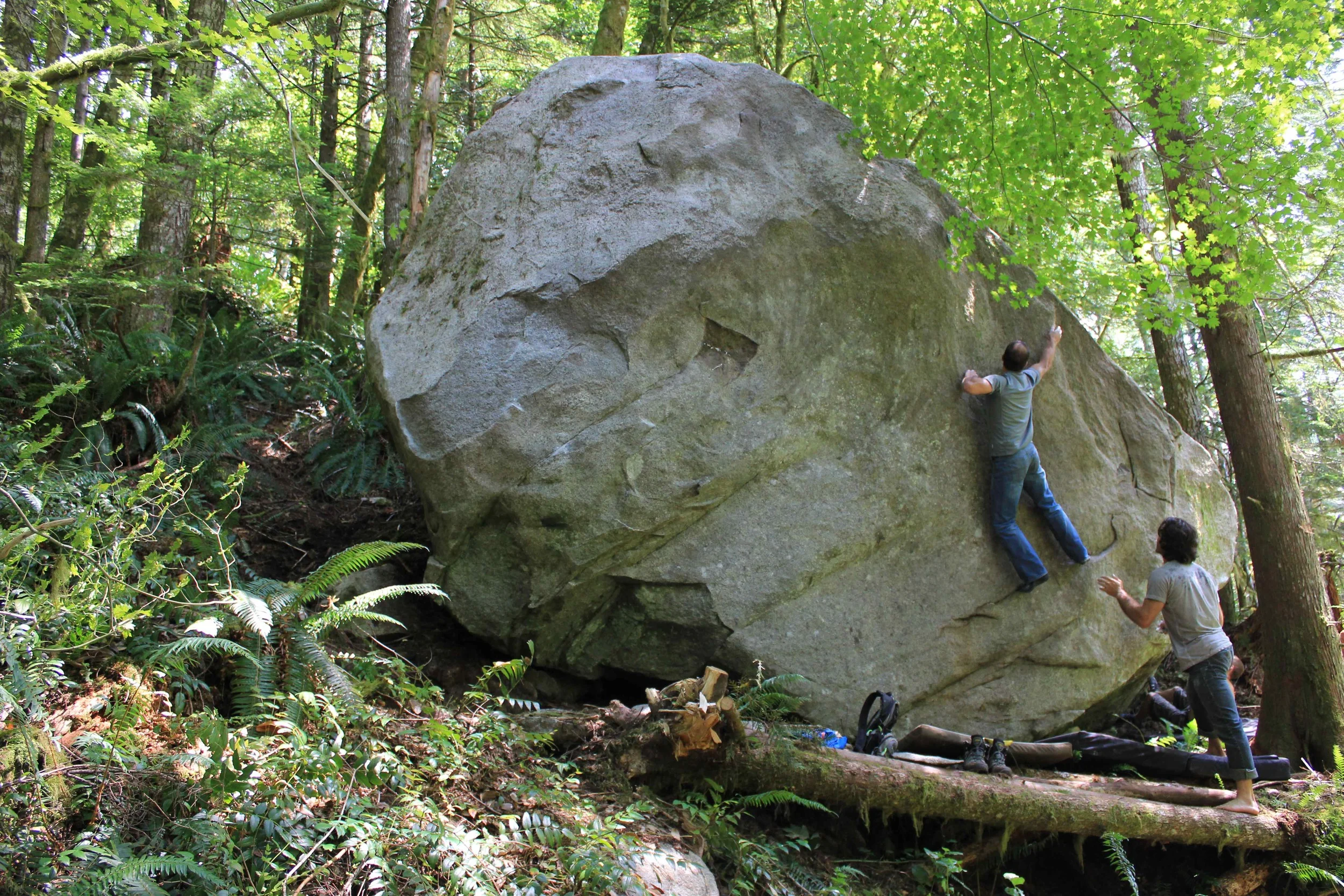 Ryan Tim on Galena Boulder 