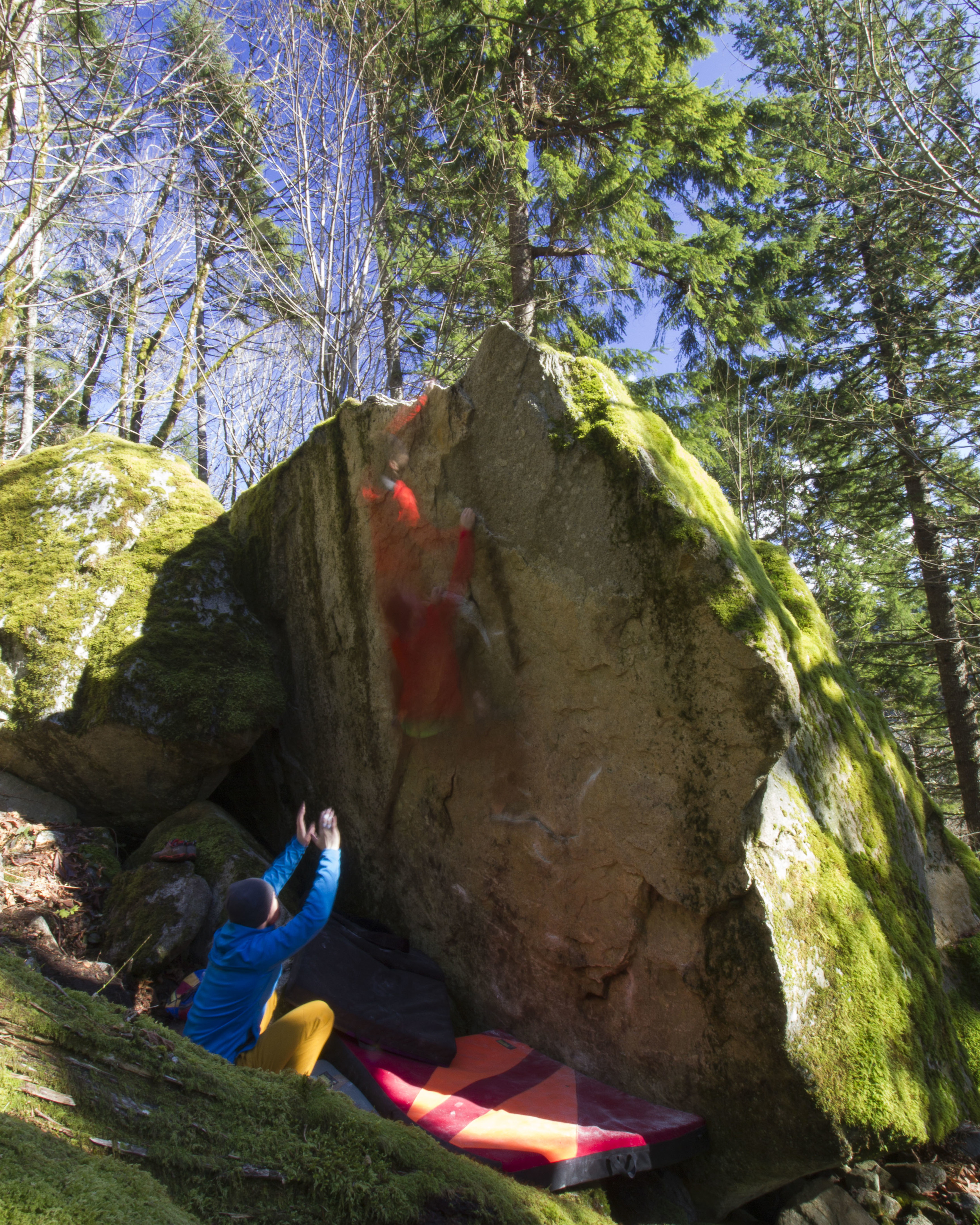 Michael on an Index dyno.