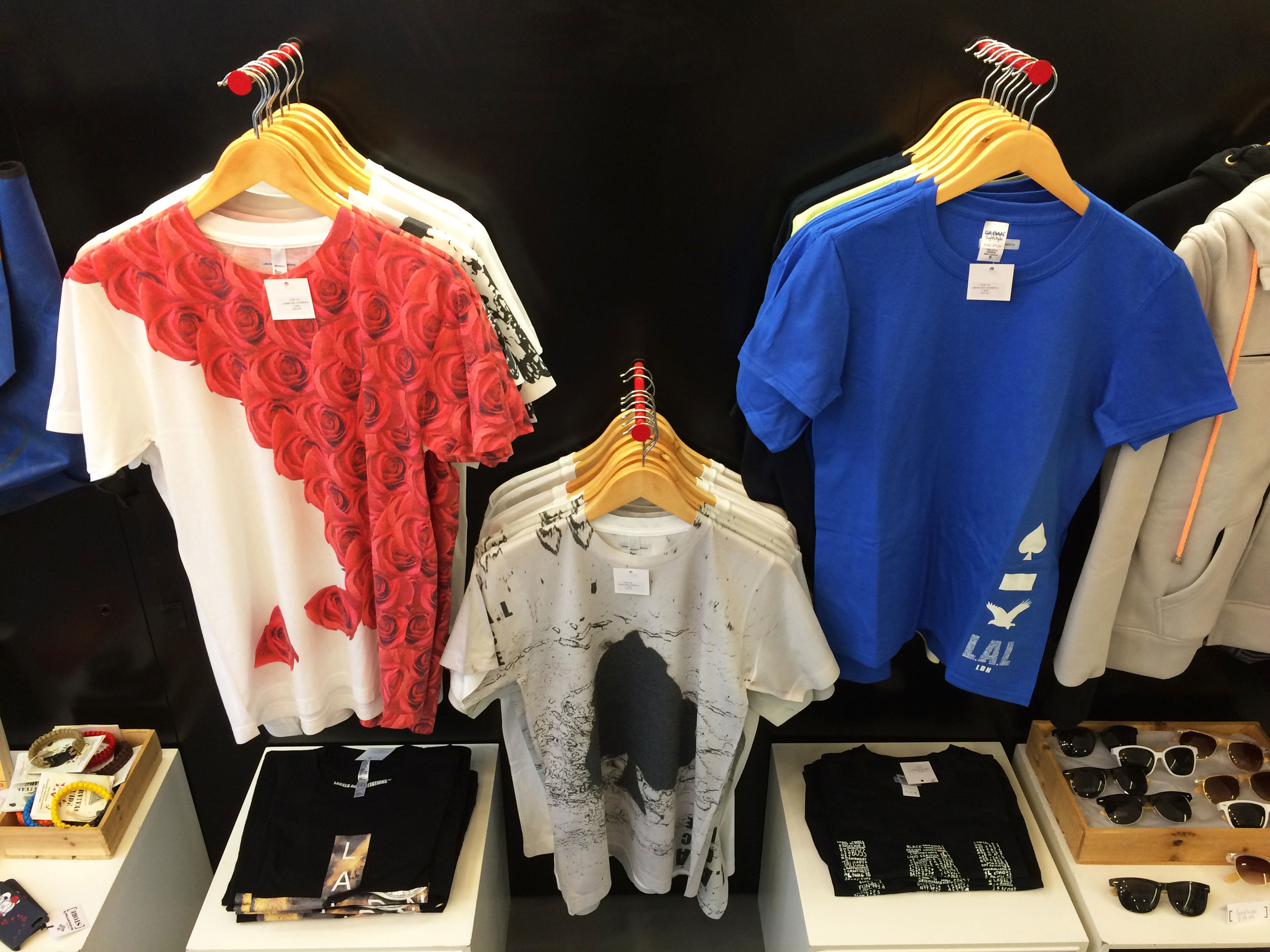 Photos of The Labels Are Limitations® pop-up inside The Prince's Trust: Tomorrow's Store