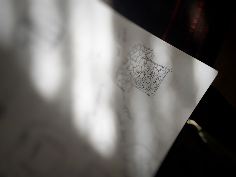 A snippet of a potential AW15 design sketch - we will keep you guessing...