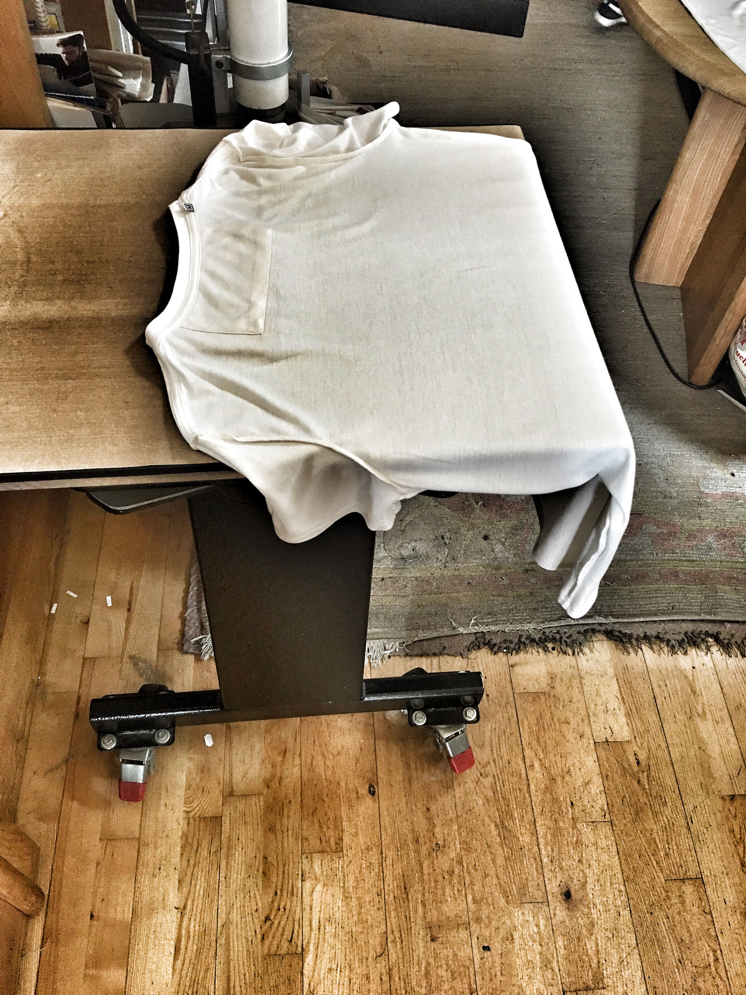 SS16 in process. View from production - early stages