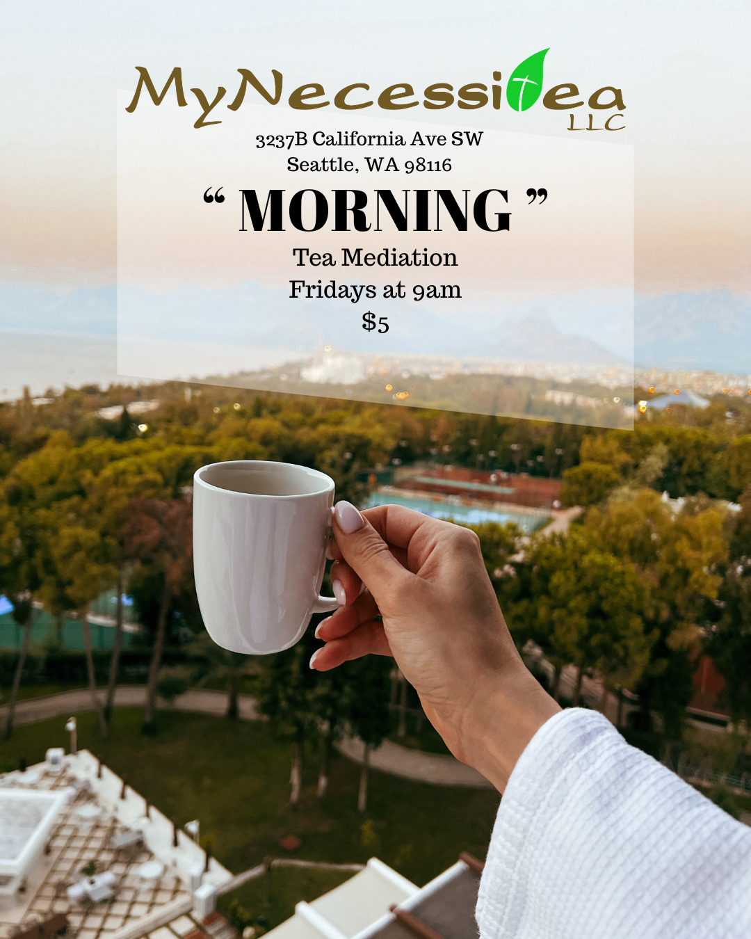 Friday Morning Tea Mediation  