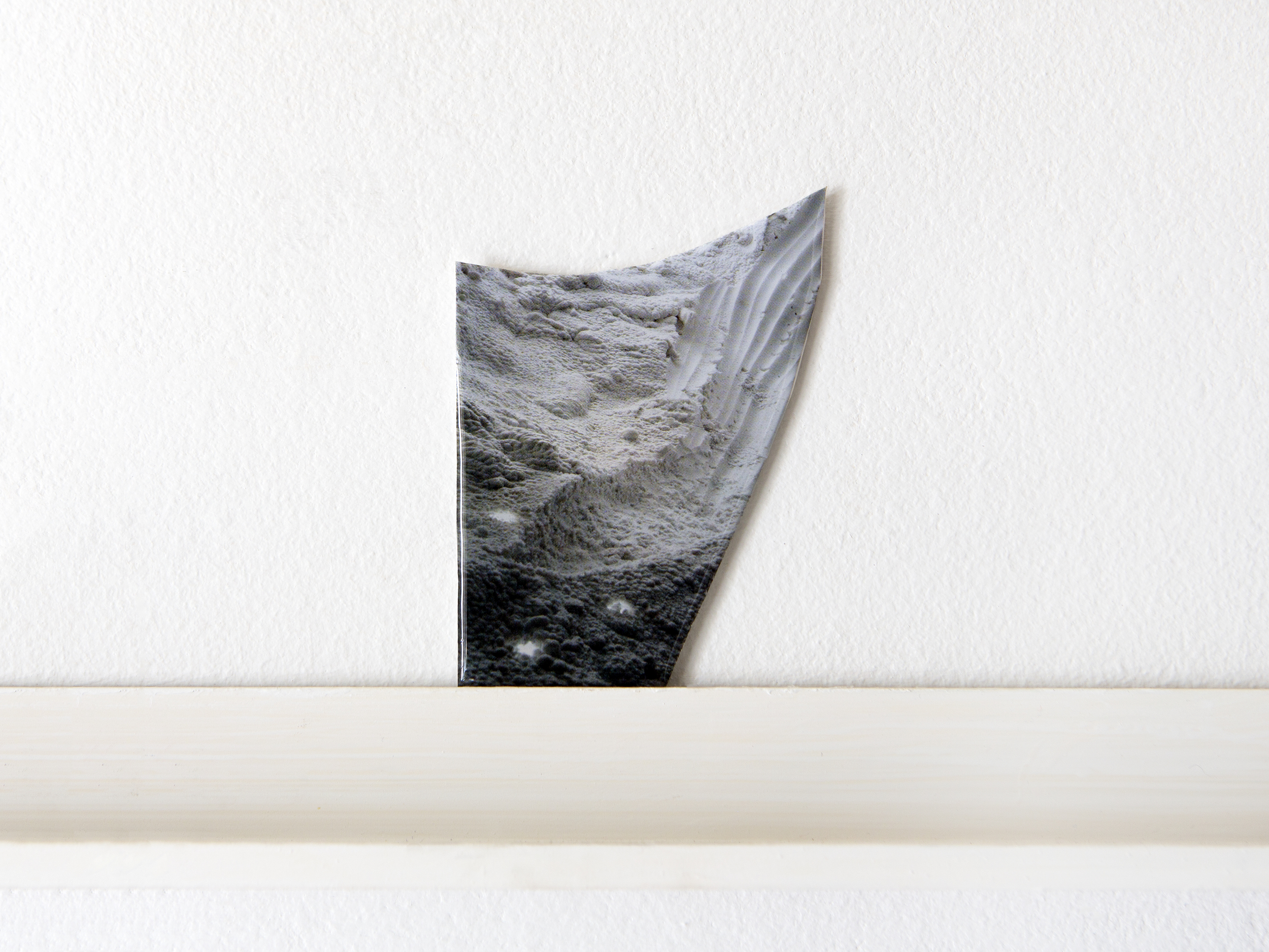   grasp and grapple  resin, found photograph, 2015   Statement + Info  