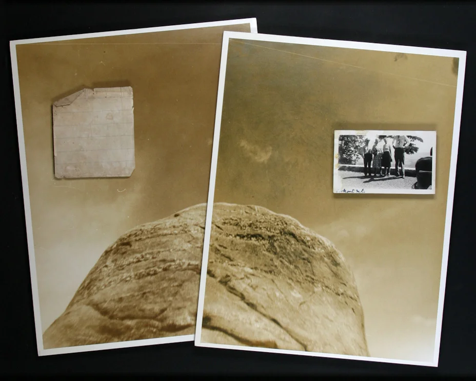 Nonetheless , Zack Bent, found photographs collage