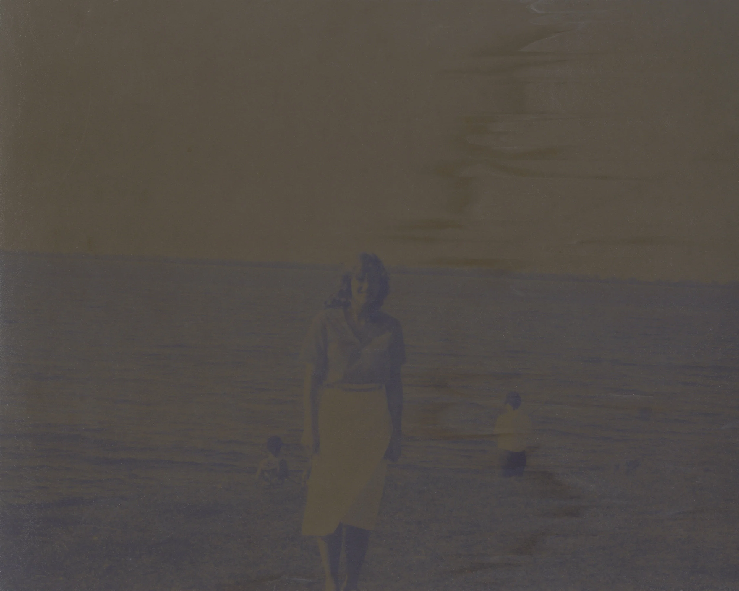Before (mother) photographic print of Fuji negative with Polaroid camera, 2017, 13x16” edition of 3 Statement + Info
