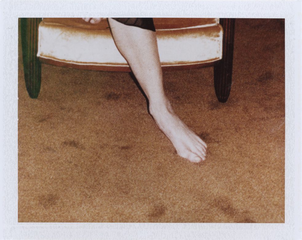   Her memory  Instant film photograph, 2013   Info + Statement  