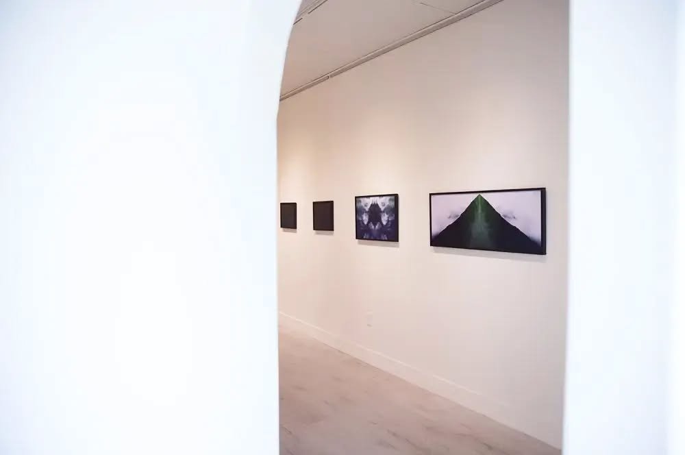 Iris&nbsp;
This one's still available. A favorite piece that was exhibited in Los Angeles in a dreamy show with @yaelnov and @oneflewup

Photographic print on sintra with velvet laminate, 2017, 40x16&rdquo;, edition of 3, framed in black by Gallery F