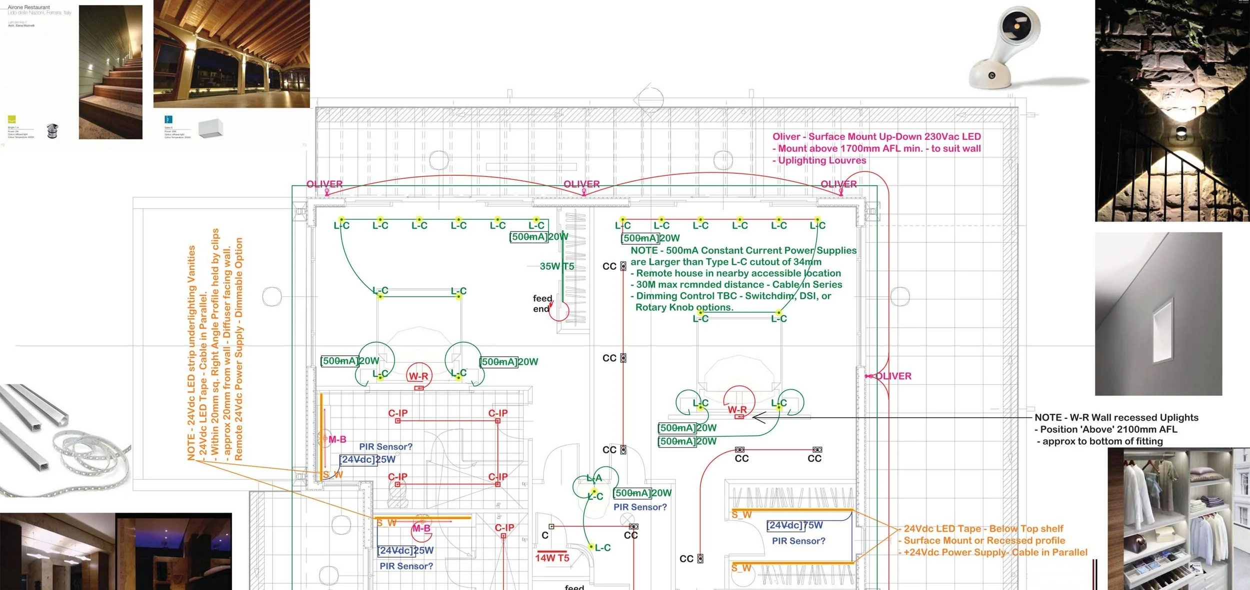 Insight Light _ Residential Lighting Design _ Concept Lighting Layout