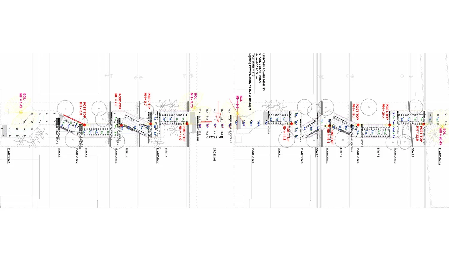 Urban Landscape Lighting Design_Insight Light_AGI32_Lighting Calculation_Category P8_AS-NZS1158-3-1-2005.jpg