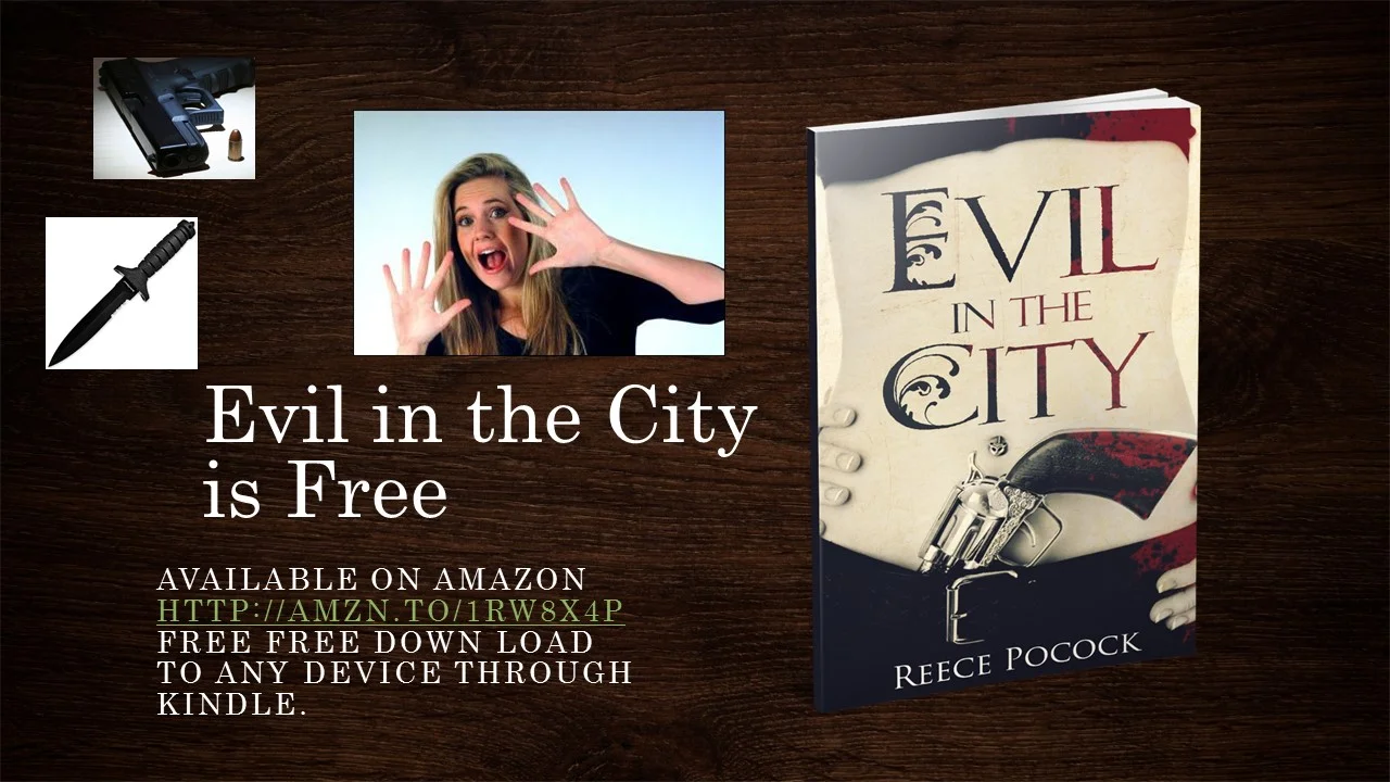FREE, FREE, FREE, Evil in the City is Free, Download her - http://bit.ly/1Aq8npr