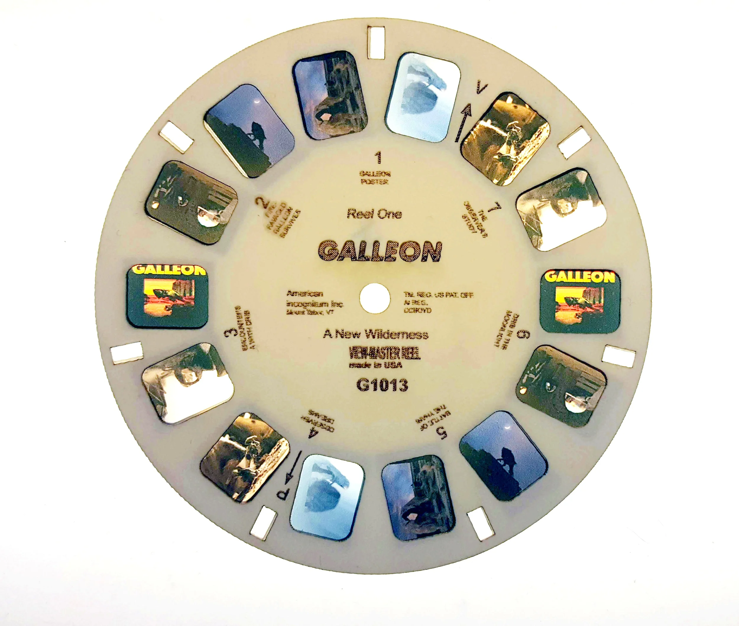 GALLEON, 2019. View-Master slide reel.