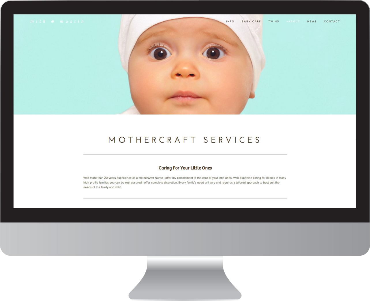 Mothercraft Website Design