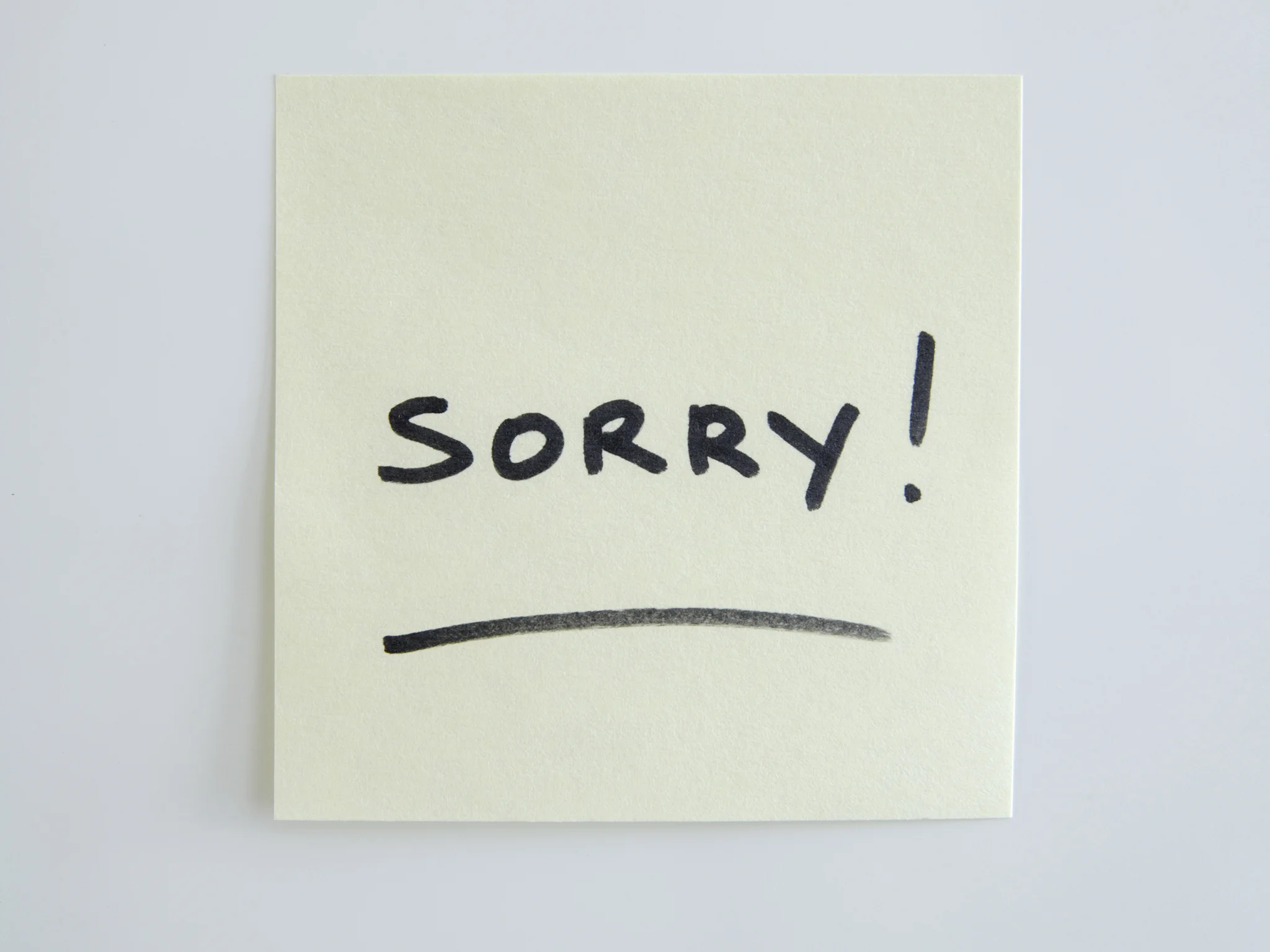 Sorry