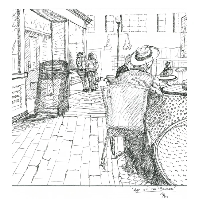 'hat of the square'