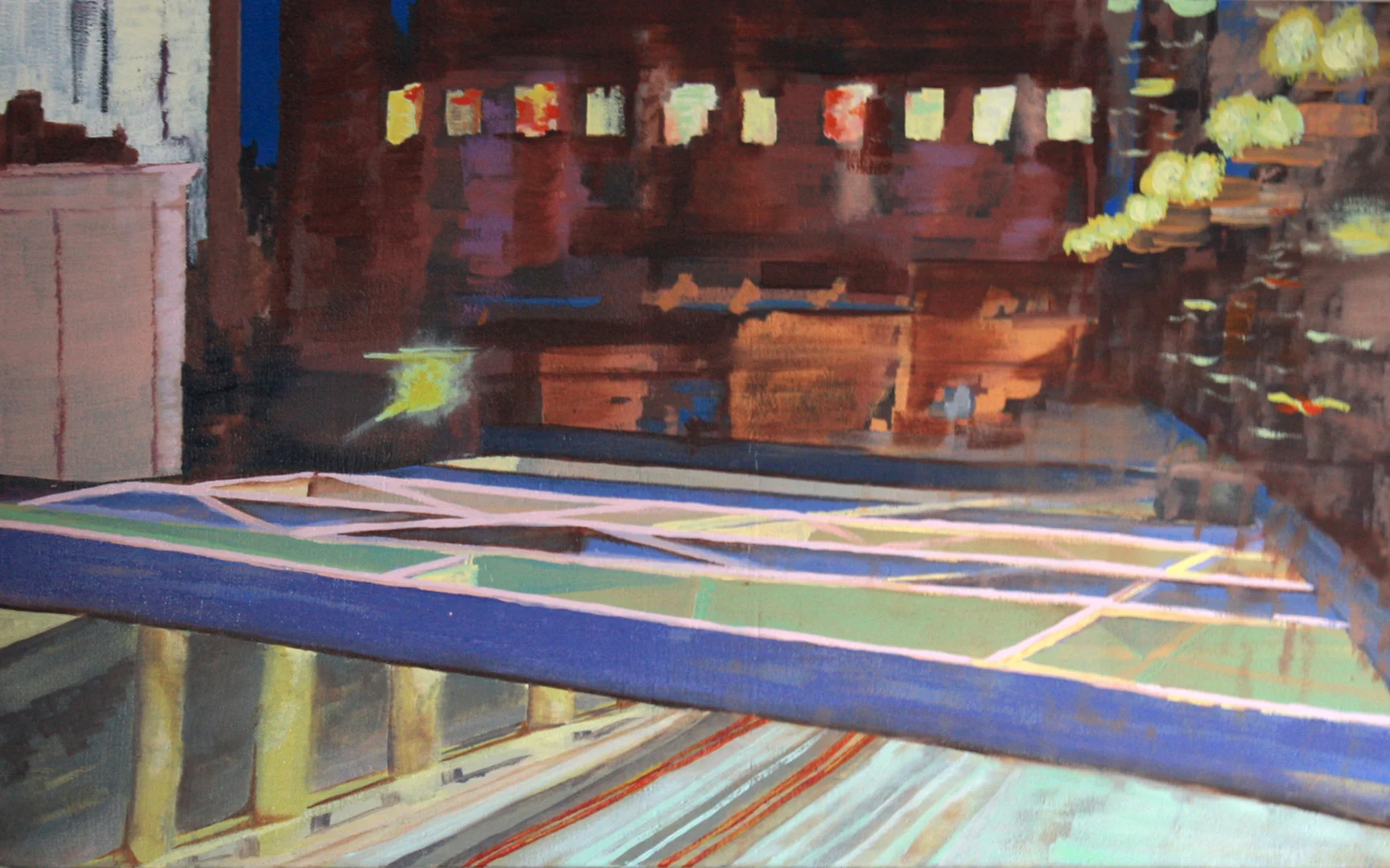 void, oil on stretched canvas, 24in x 15in (april 2013)