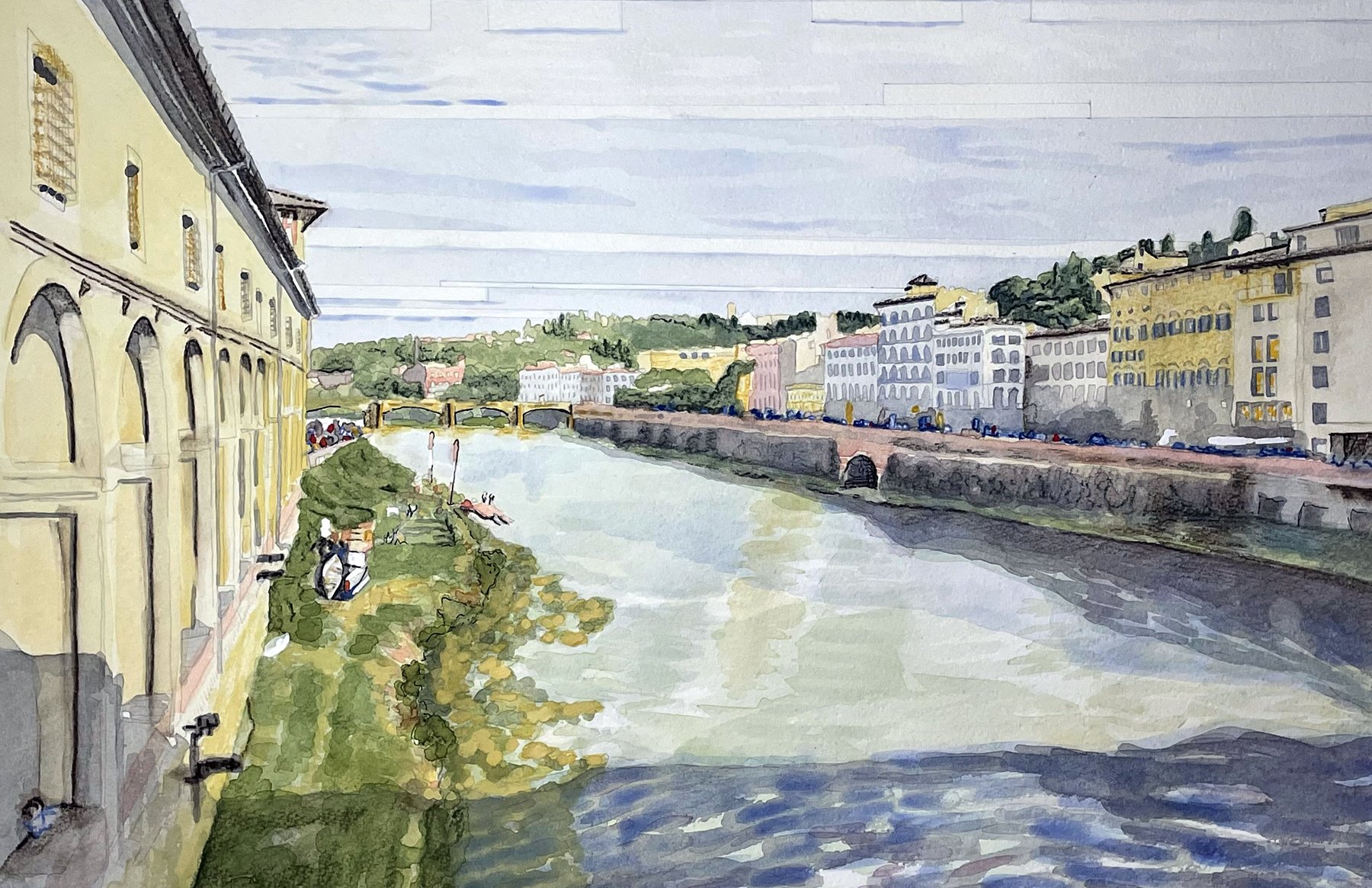 Riverside Tale of Florence
