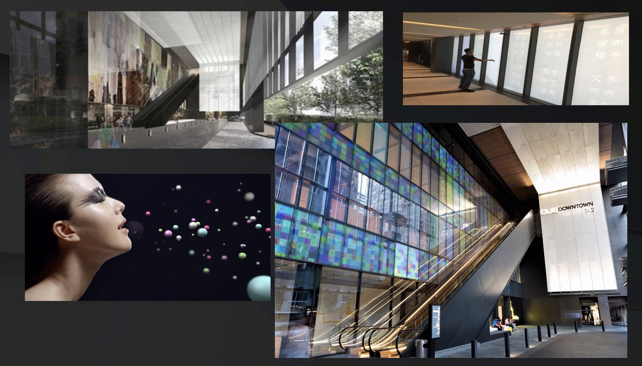 Lg.-scale Interactive Projection