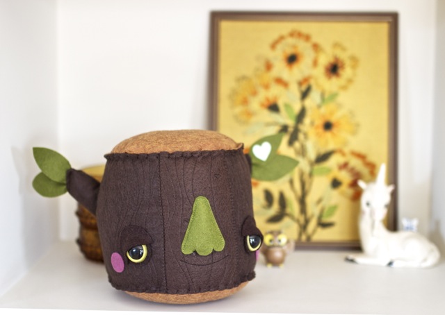 Tree Stump Plush