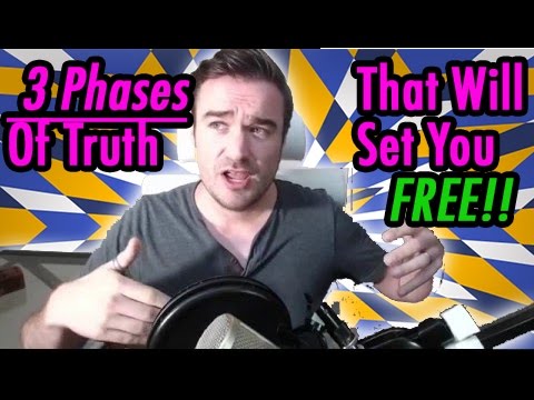 Three phases of truth which will set you free