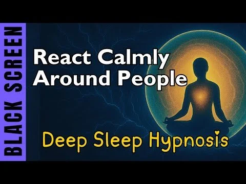 React Calmly Around People – Powerful Sleep Hypnosis for Confidence, Ease &amp; Emotional Safety 