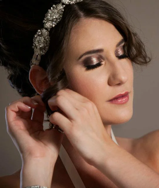 Soft Brown Bridal Smokey eye