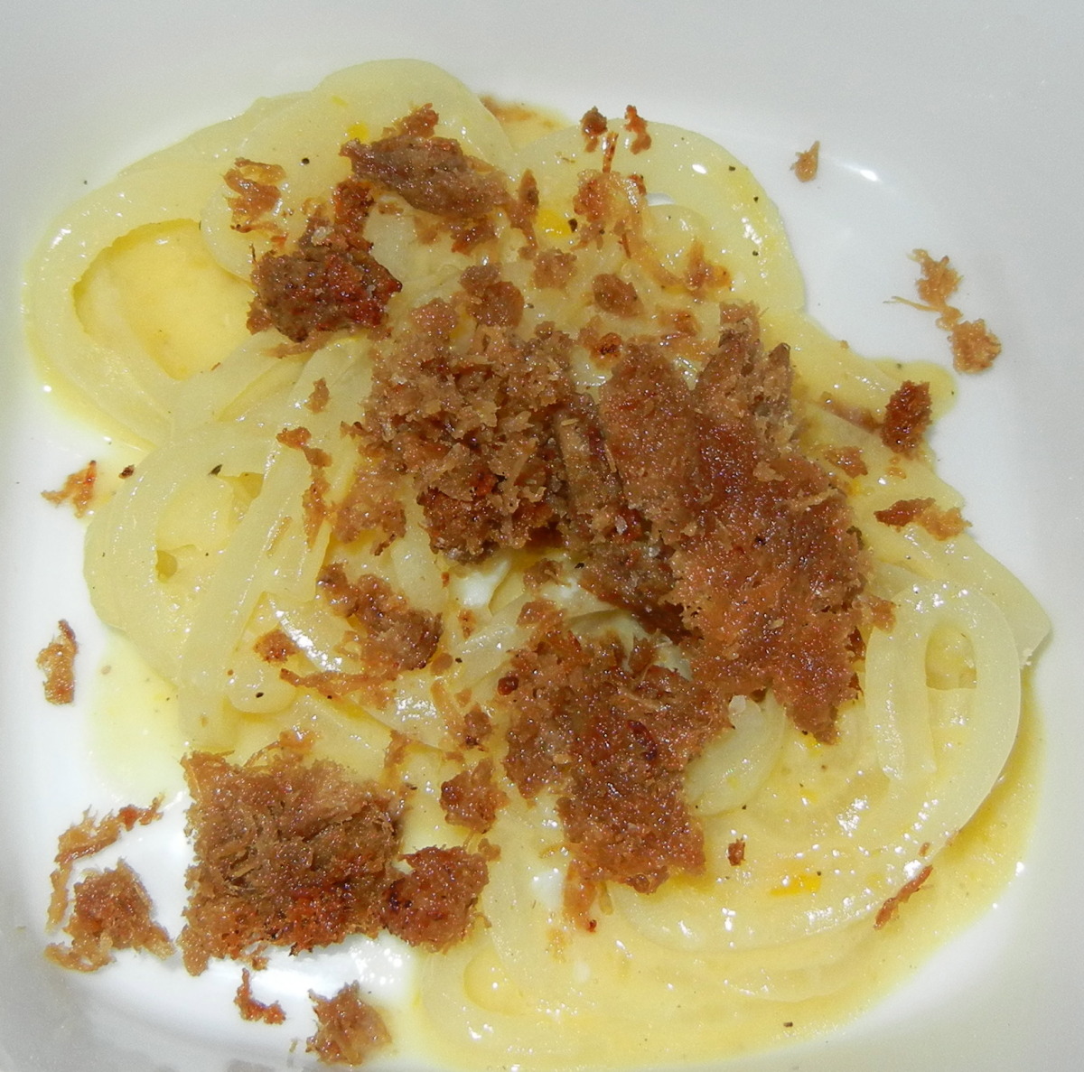 Onion Carbonara (tasting menu)