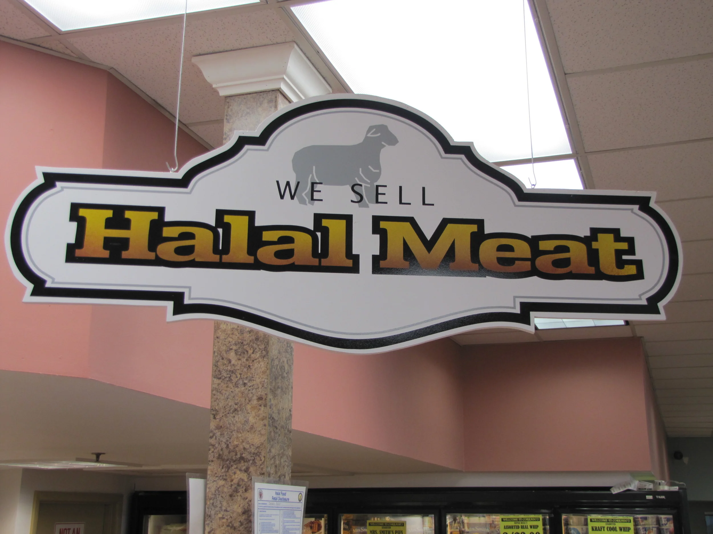 Halal sign