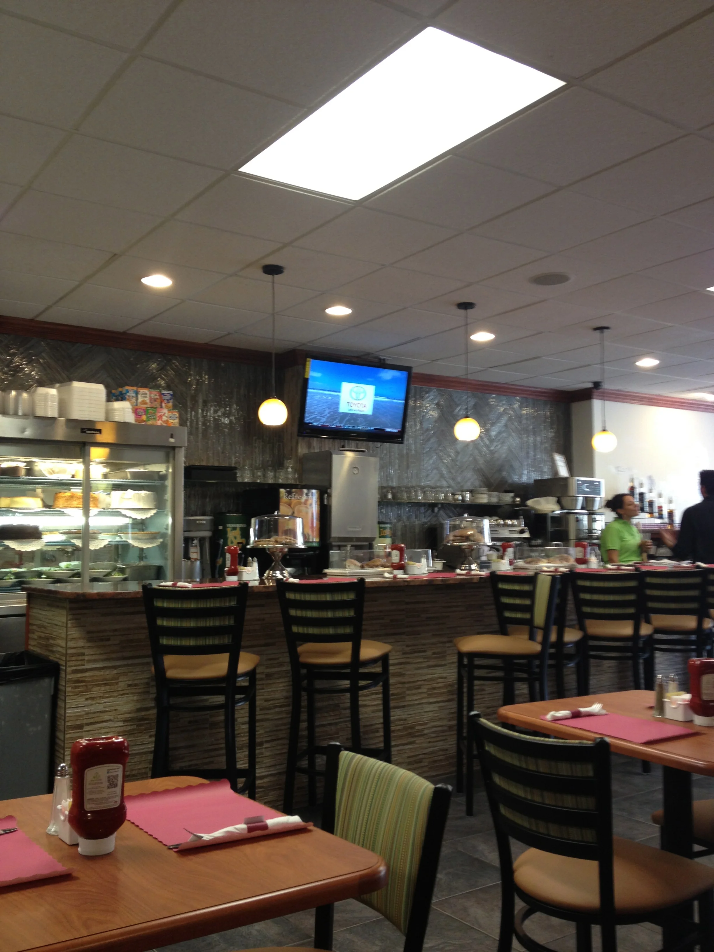 interior at Manny's Dinner