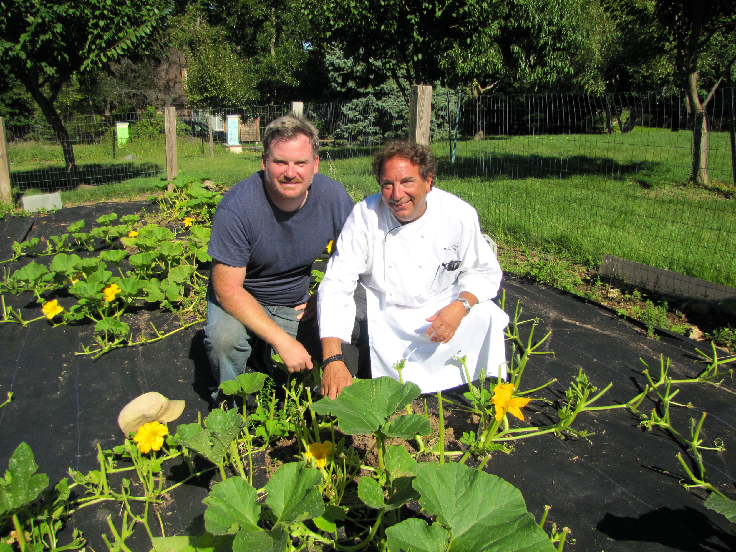 Michael Conti with Highlawn Pavilion Executive Chef, Mitchell Altholz